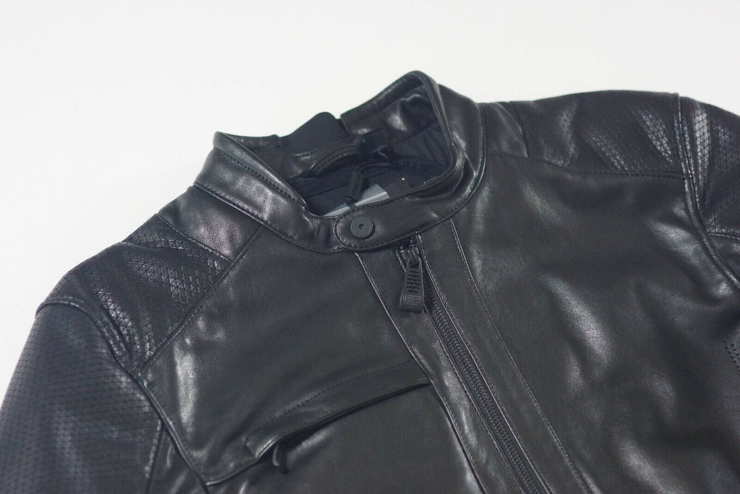 Harley Davidson Men's Podington Slim Fit Black Leather Jacket 97018-19VM