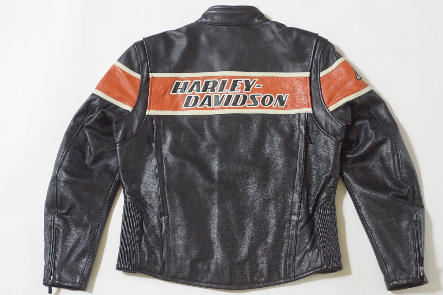 Harley Davidson Men's SCREAMIN EAGLE THUNDER Hill Black Leather Jacket 98296-08VM Size Large