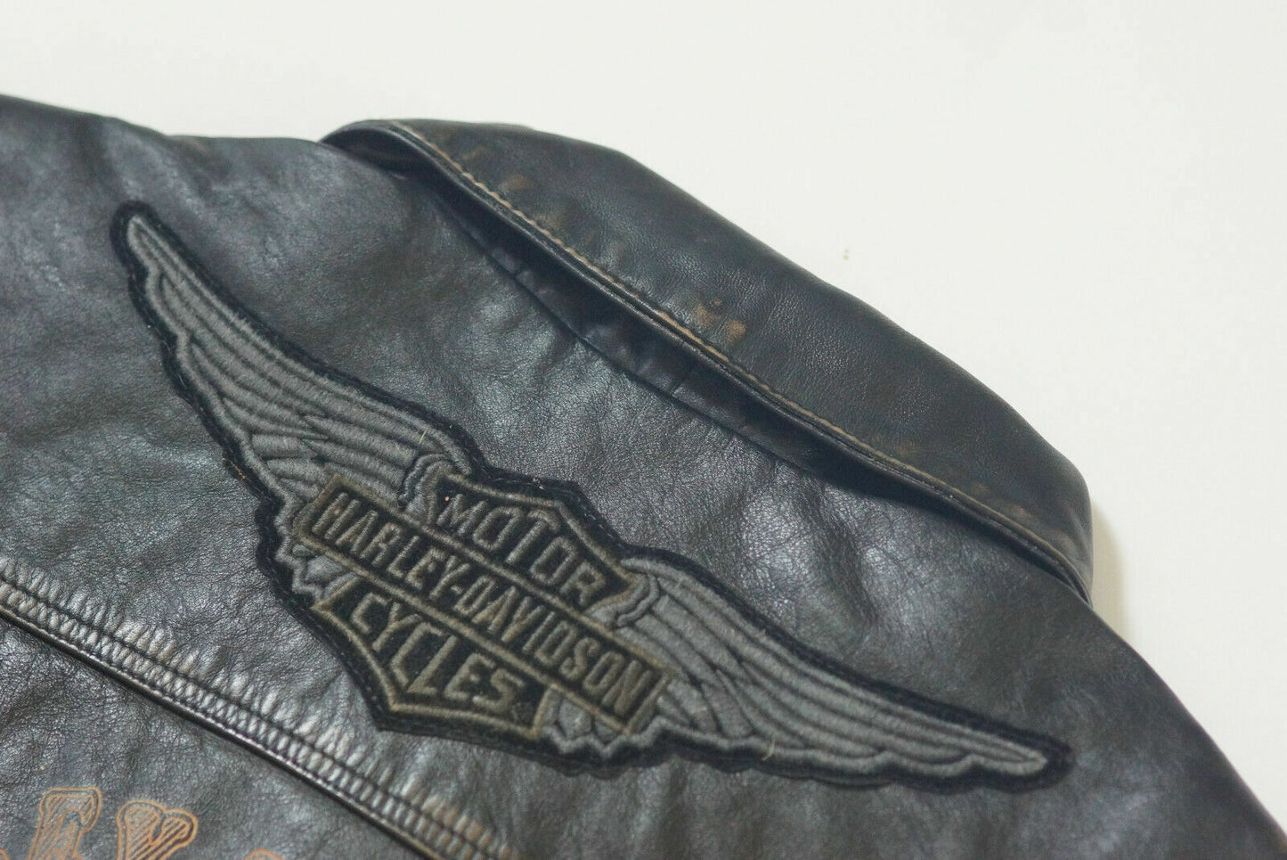 Harley Davidson Men's Digger Slim Fit Casual Black Leather Jacket 98036-19VM