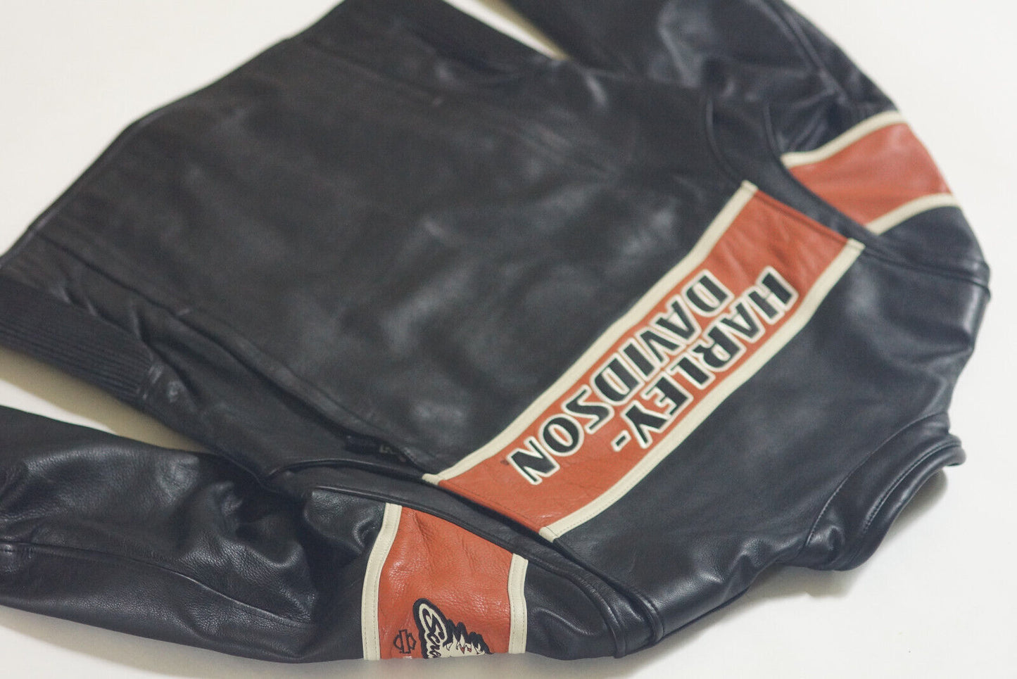 Harley Davidson Men's SCREAMIN EAGLE THUNDER Hill Black Leather Jacket 98296-08VM Size Large