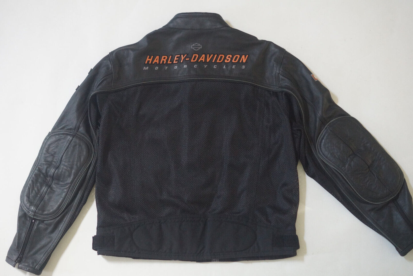 Harley Davidson Men's Alternator Swithchback Convertible Leather Jacket 2-in-1 Size Large 98117-08VM