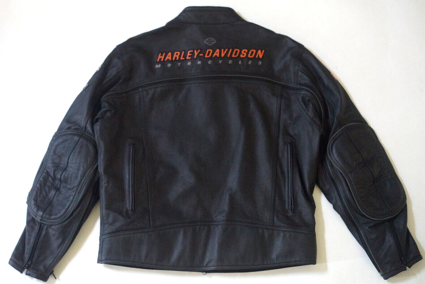 Harley Davidson Men's Alternator Swithchback Convertible Leather Jacket 2-in-1 Size Large 98117-08VM