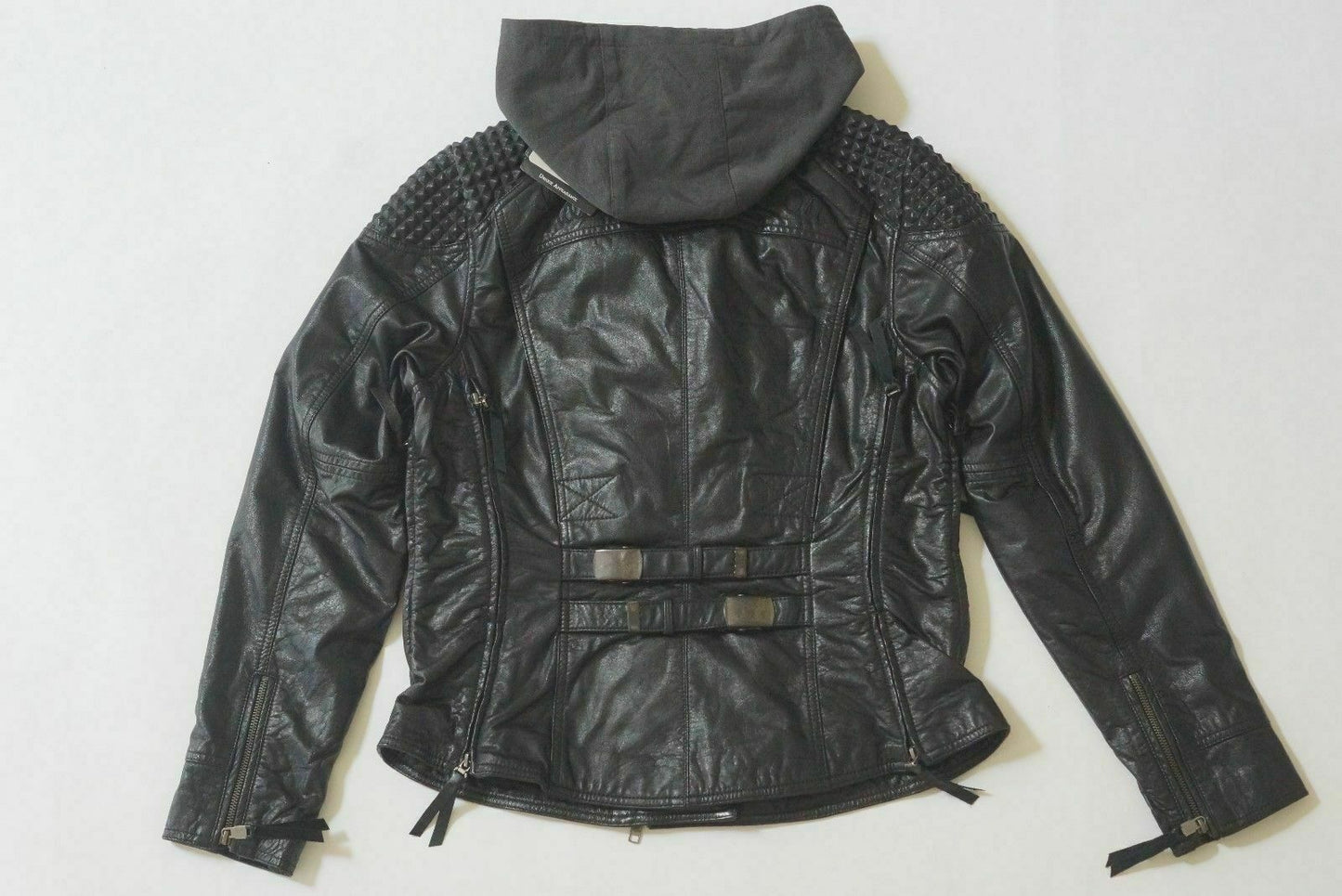 Harley Davidson Women's Mantle TripleVent Leather Jacket Removable Hood 97145-17VW